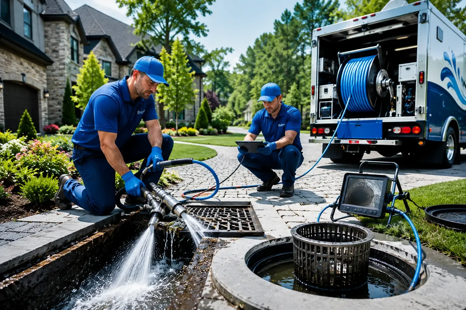 Local outdoor drain cleaning professionals in Mashpee, MA